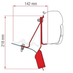 Fiamma Kit F45 - Ford Custom Nugget Ab 2019
