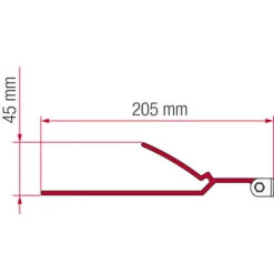 Fiamma B-Adapter Lang Für F45 S/F45 L/ZIP