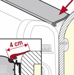 Fiamma Dichtband Rain Guard M