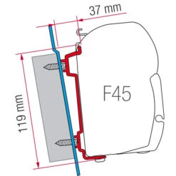 Fiamma Kit F45 Ford Transit (High Roof)