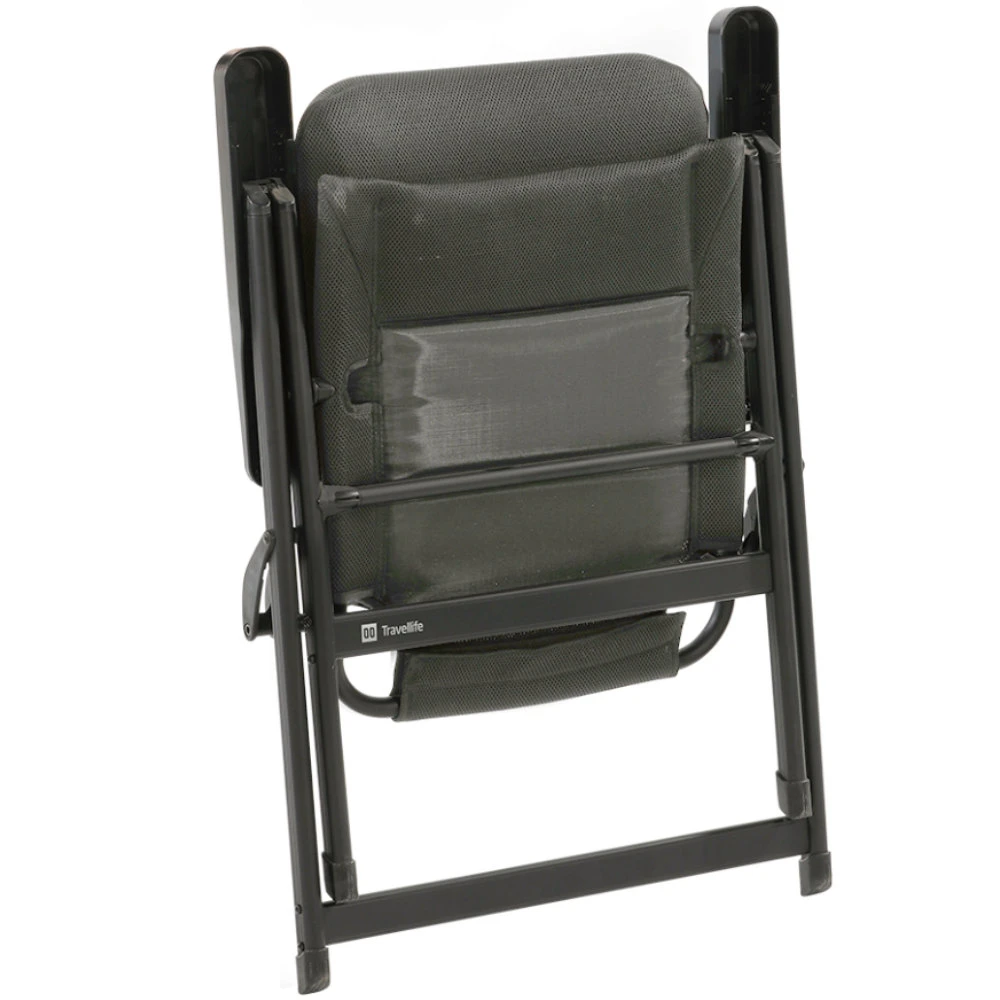 Travellife Klappsessel Barletta Comfort M, Dark Grey 3 Travellife Klappsessel Barletta Comfort M, Dark Grey – Bild 3