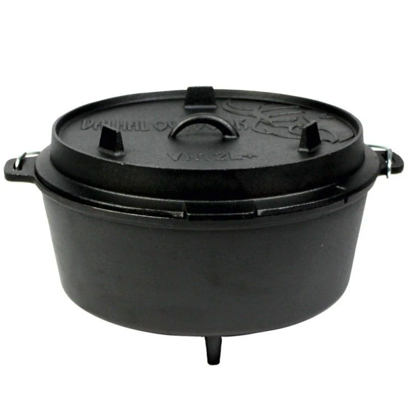 Valhal Outdoor Feuertopf VH12L+, 12 Liter 1 Valhal Outdoor Feuertopf VH12L+, 12 Liter