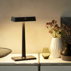 Sigor Akku-Tischleuchte Nuindie Charge 330 Mm, Schwarz -Campingausrüstung 19880246 2