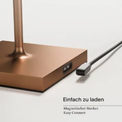 Sigor Akku-Tischleuchte Nuindie Mini 250 Mm, Bronze -Campingausrüstung 19881670 4