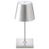 Sigor Akku-Tischleuchte Nuindie Mini 250 Mm, Silber