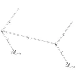 Piper Markisengestänge Aluminium Universal -Campingausrüstung 610030 1