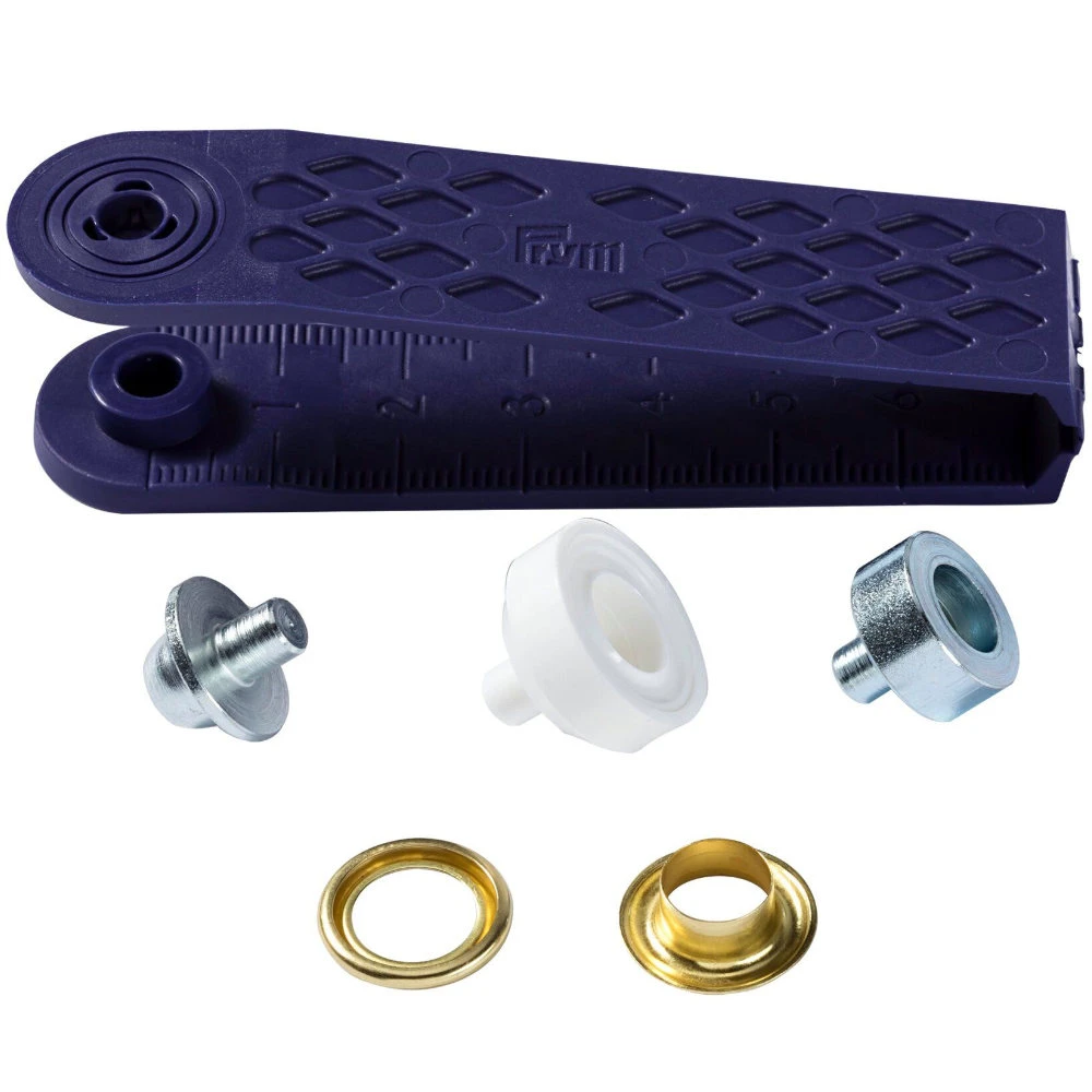 Prym Ösen Mit Scheiben 14 Mm, 10 Stück 2 Prym Ösen Mit Scheiben 14 Mm, 10 Stück – Bild 2