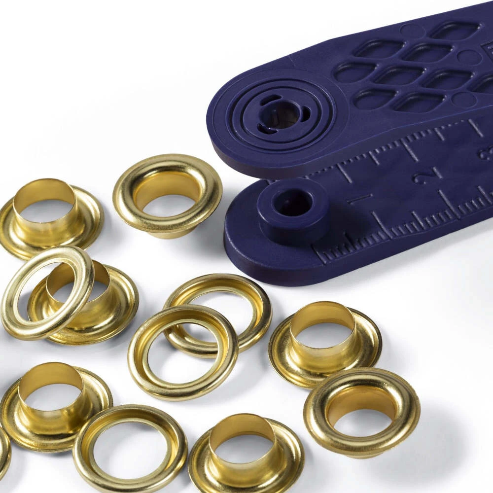 Prym Ösen Mit Scheiben 14 Mm, 10 Stück 3 Prym Ösen Mit Scheiben 14 Mm, 10 Stück – Bild 3