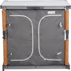 BelSol Campingschrank Jutta, Grau
