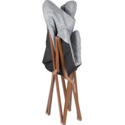 Bo-camp Relaxstuhl Bloomsbury Grau -Campingausrüstung 9930823 2