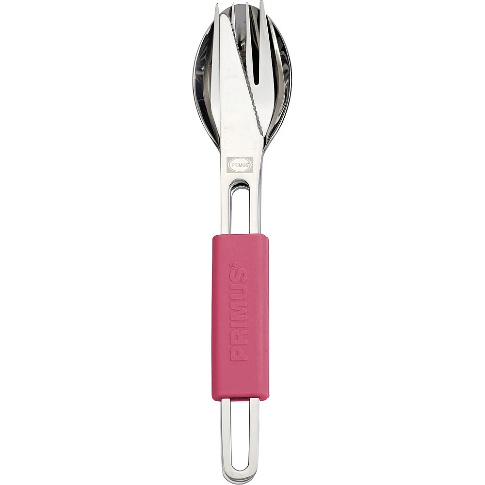 Primus Besteckset Edelstahl Leisure Cutlery 3-tlg., Melon Pink 1 Primus Besteckset Edelstahl Leisure Cutlery 3-tlg., Melon Pink