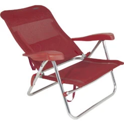 Crespo Strandstuhl Beach Chair Rot -Campingausrüstung 9960476 2