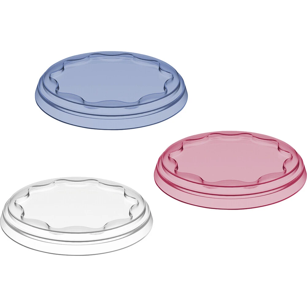 Koziol Frischedeckel Fresh 3er-Set,rot, Blau, Grau 1 Koziol Frischedeckel Fresh 3er-Set,rot, Blau, Grau