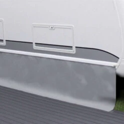 Hindermann Bodenschürze Premium Hellgrau, Höhe 50 Cm