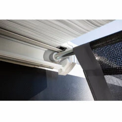 DWT Markisen-Seitenwand Happy Sun Schwarz -Campingausrüstung M D105018 3