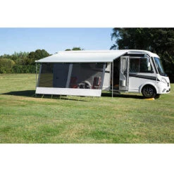 DWT Markisen-Vorderwand Happy Sun Schwarz