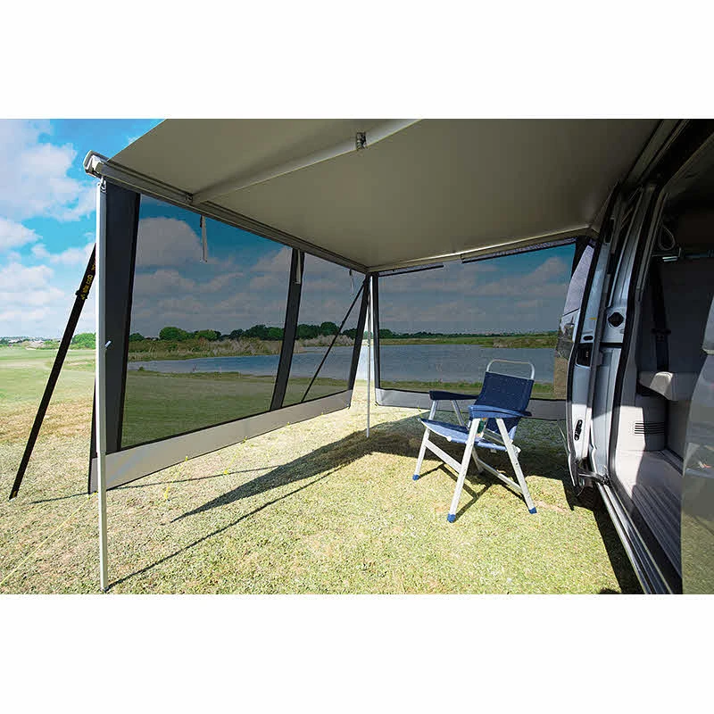 DWT Markisen-Vorderwand Happy Sun Schwarz 6 DWT Markisen-Vorderwand Happy Sun Schwarz – Bild 6