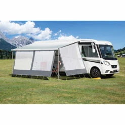 DWT Markisen-Vorderwand Happy Sun Weiß 8 DWT Markisen-Vorderwand Happy Sun Weiß -Campingausrüstung M D105031 2